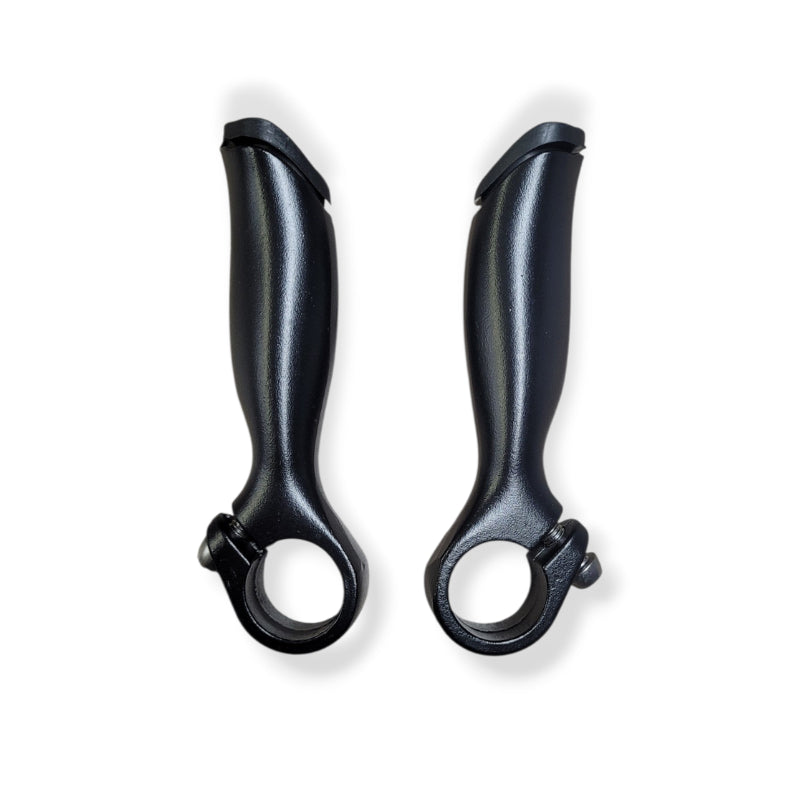 Acoples negro aluminio p/manillar