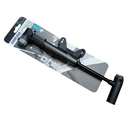 Inflador mini de aluminio válvula Clever GIYO