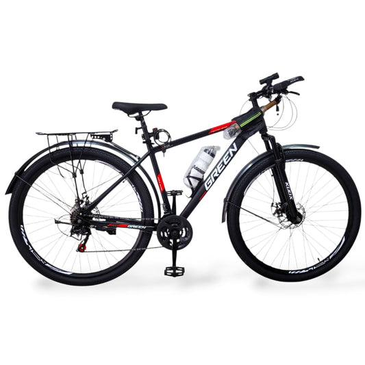 Bicicleta Urbana Rodado 29 GREEN con Parrilla Trasera