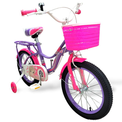 Bicicleta Rodado 16 para Niña GREEN MIA con Accesorios