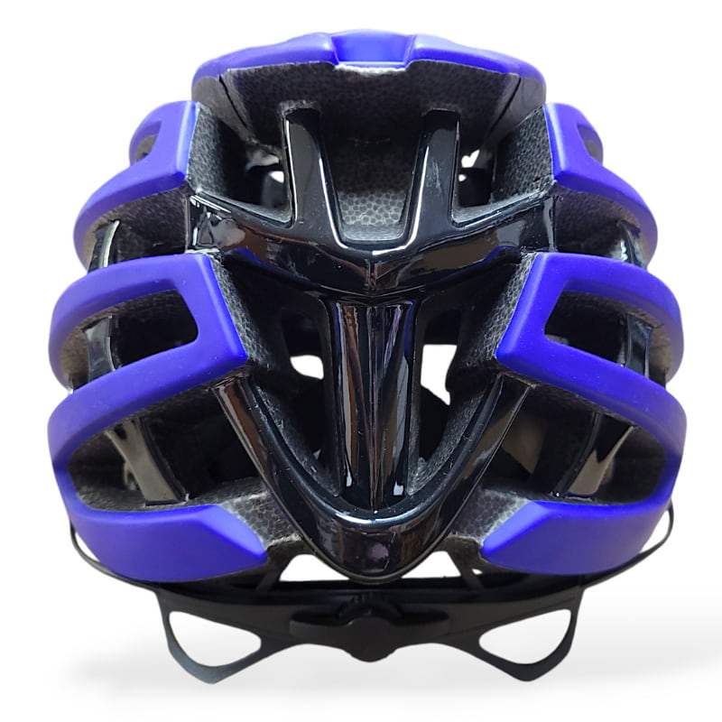 Casco de Bici para adulto liviano 290g negro y azul MOON
