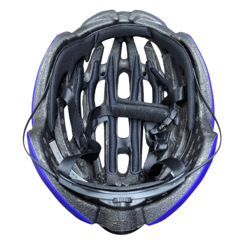 Casco de Bici para adulto liviano 290g negro y azul MOON