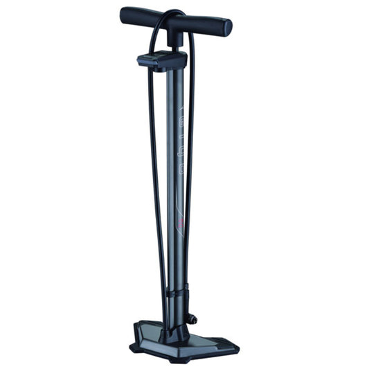 Inflador de acero con manómetro digital GIYO