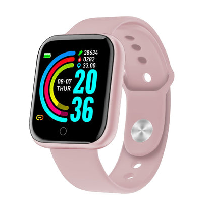 RELOJ SMARTWATCH BRACELET CUADRADO TRES COLORES