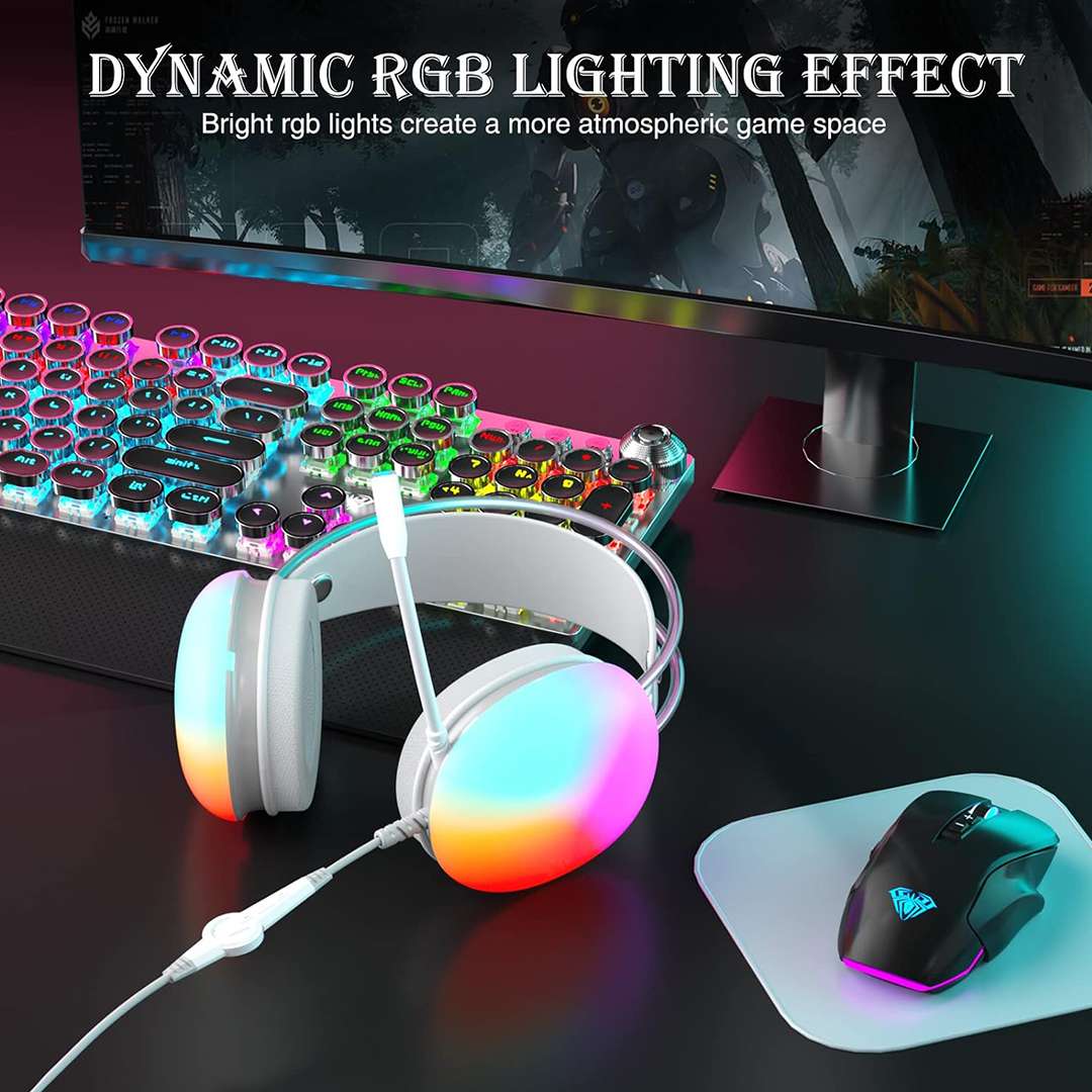 AURICULARES GAMER XTRIKE ME GH-511 BLANCO