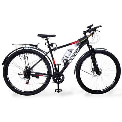 Bicicleta Urbana Rodado 29 GREEN con Parrilla Trasera